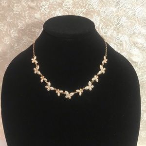 Monet Original Butterflies Gold Necklace